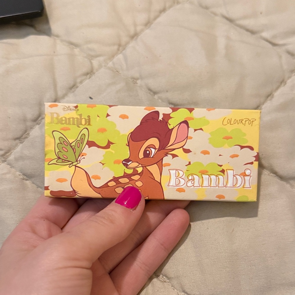 ColourPop Bambi Eyeshadow Palette with Earthy Tones